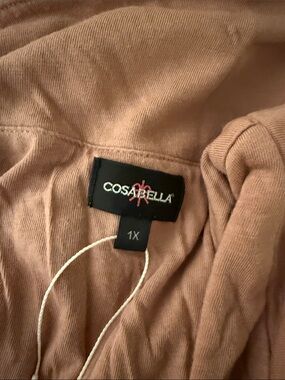 Cosabella Pajama Top in Dusty Rose